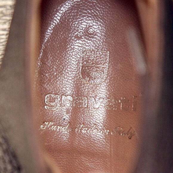 $995 GRAVATI Neiman Marcus 8 M Chukka PECCARY Brown 15950 * add $15 new Trees main image 12